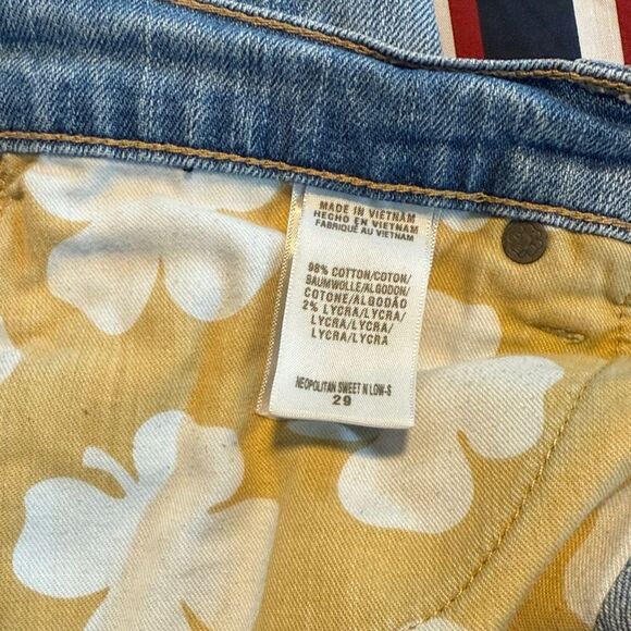 LUCKY BRAND NEAPOLITAN SWEET N LOW FLARE JEANS LOW RISE LIGHT WASH SIZE 8 SHORT - Picture 7 of 13